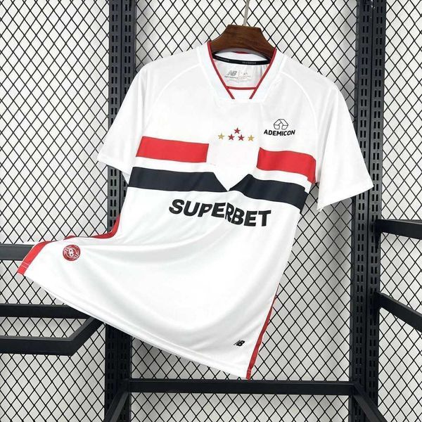 Camisa São Paulo Home I 26/27 – Branca – Torcedor Masculina (BORDADO)